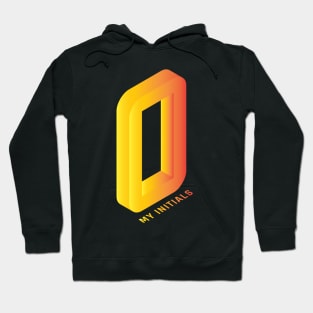 Letter O Letter Art Hoodie